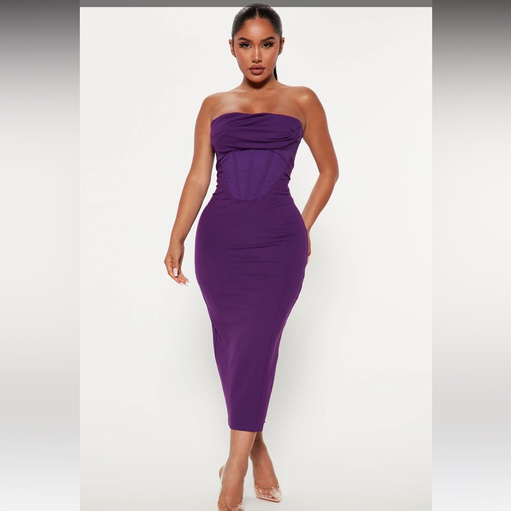 PURPLE DRESS